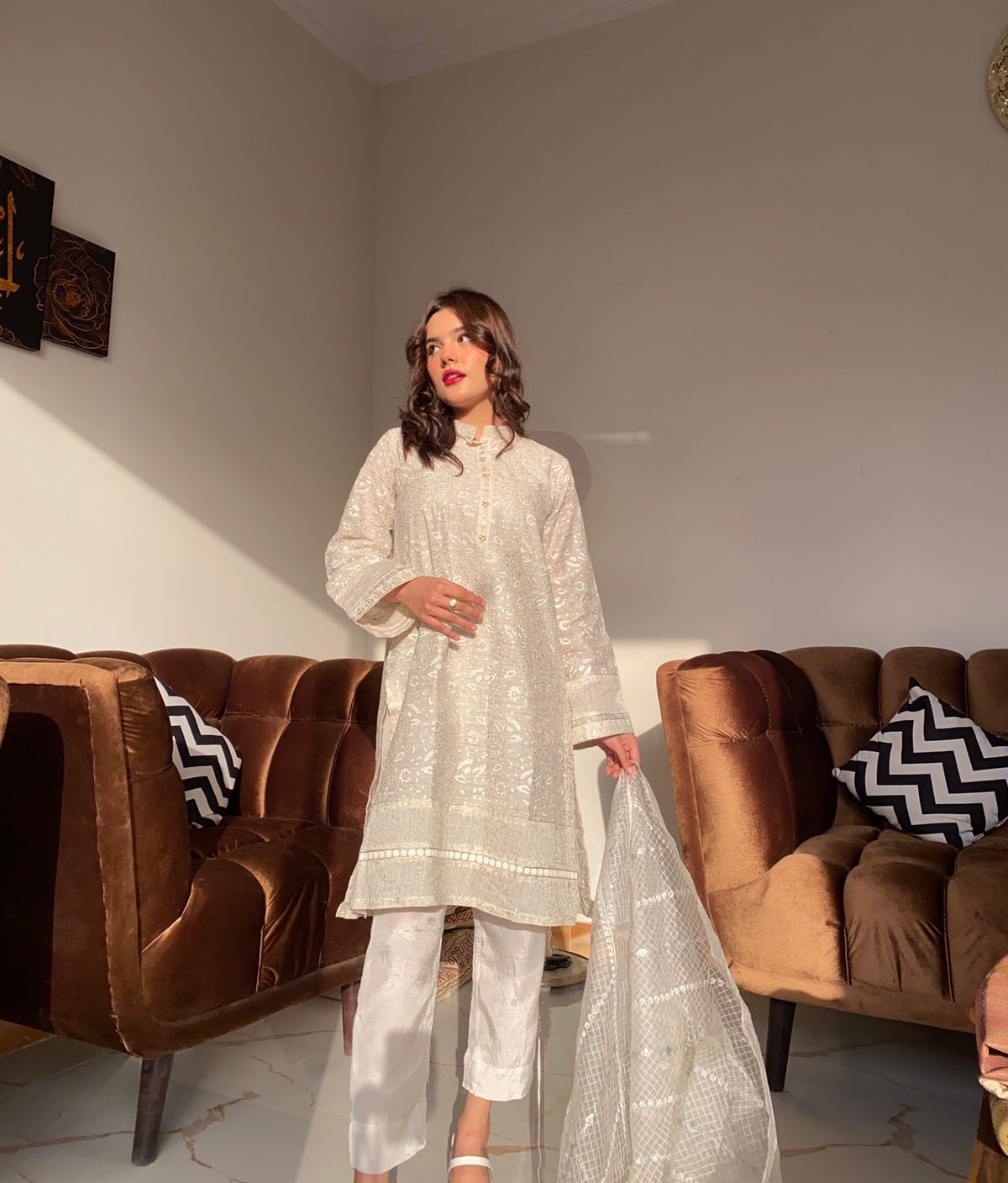Chalk White Cotton