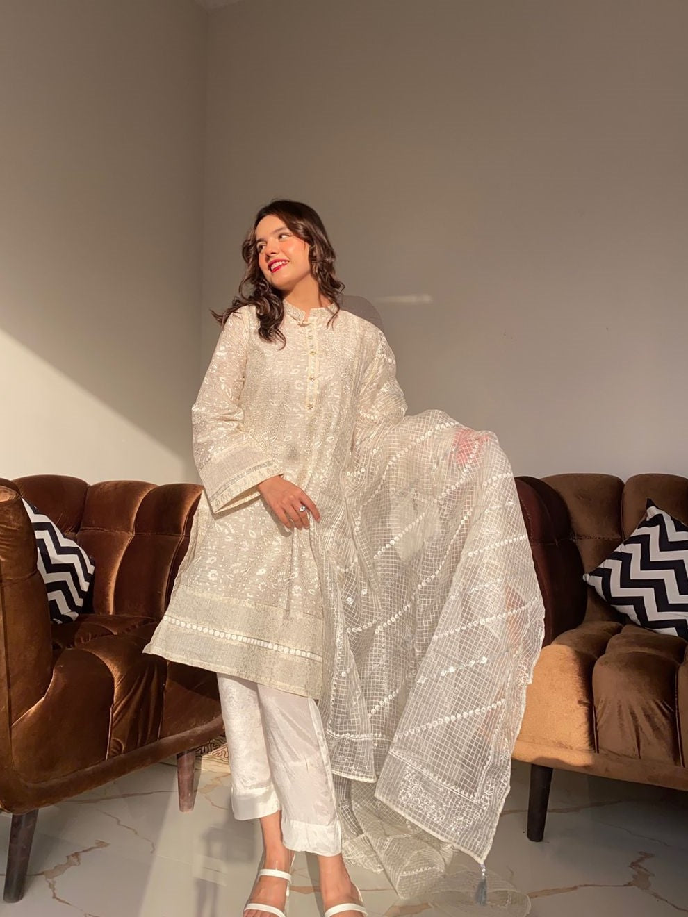Chalk White Cotton