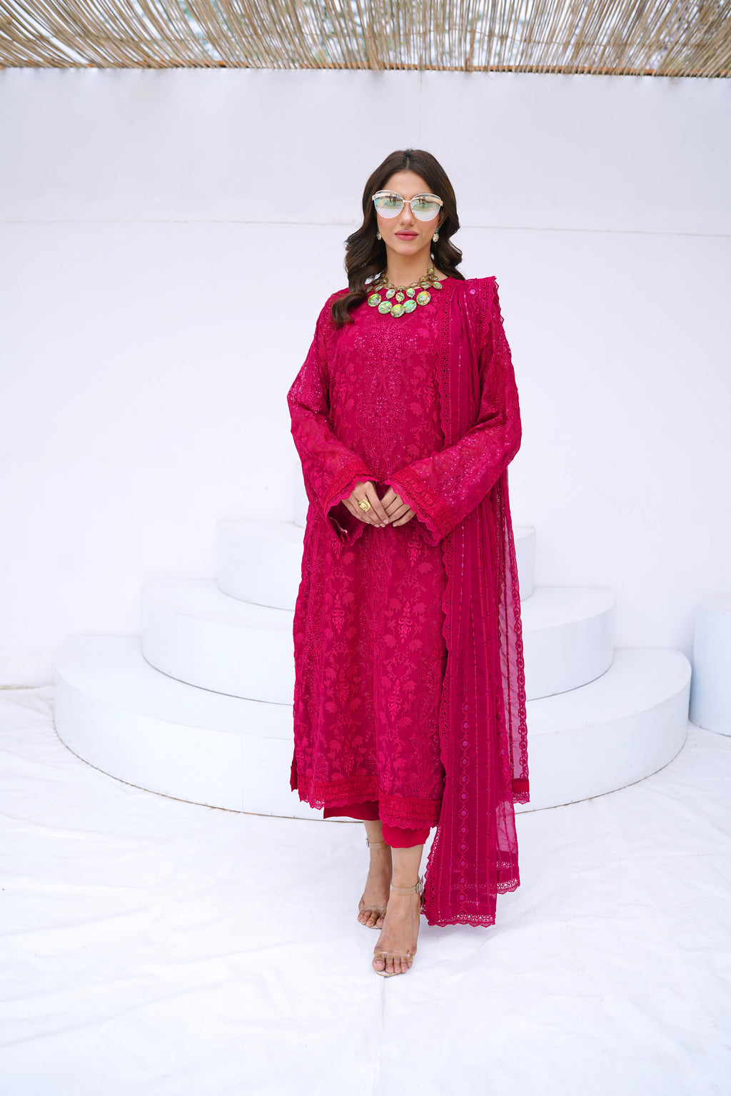 Deep Pink Long Shirt