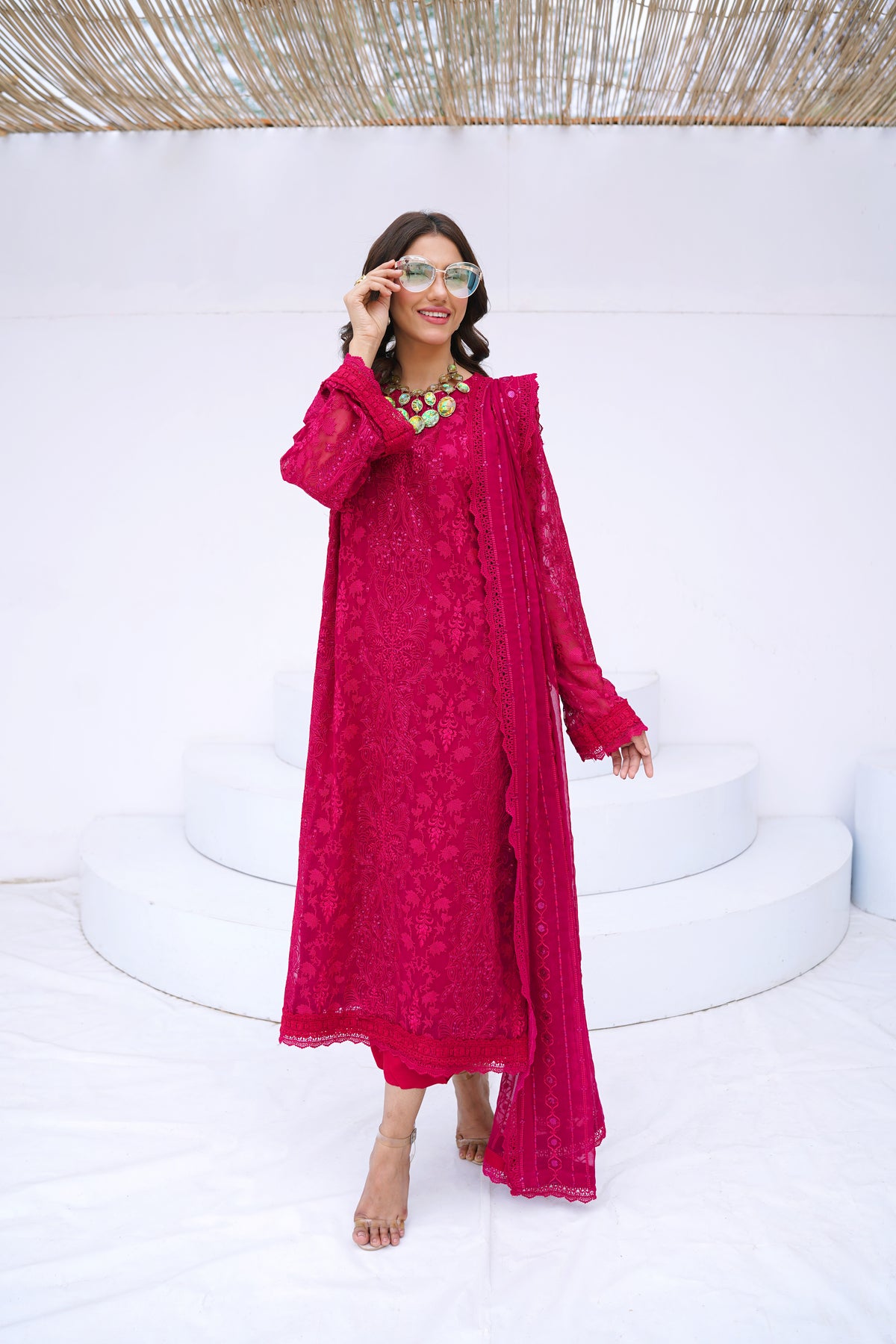 Deep Pink Long Shirt