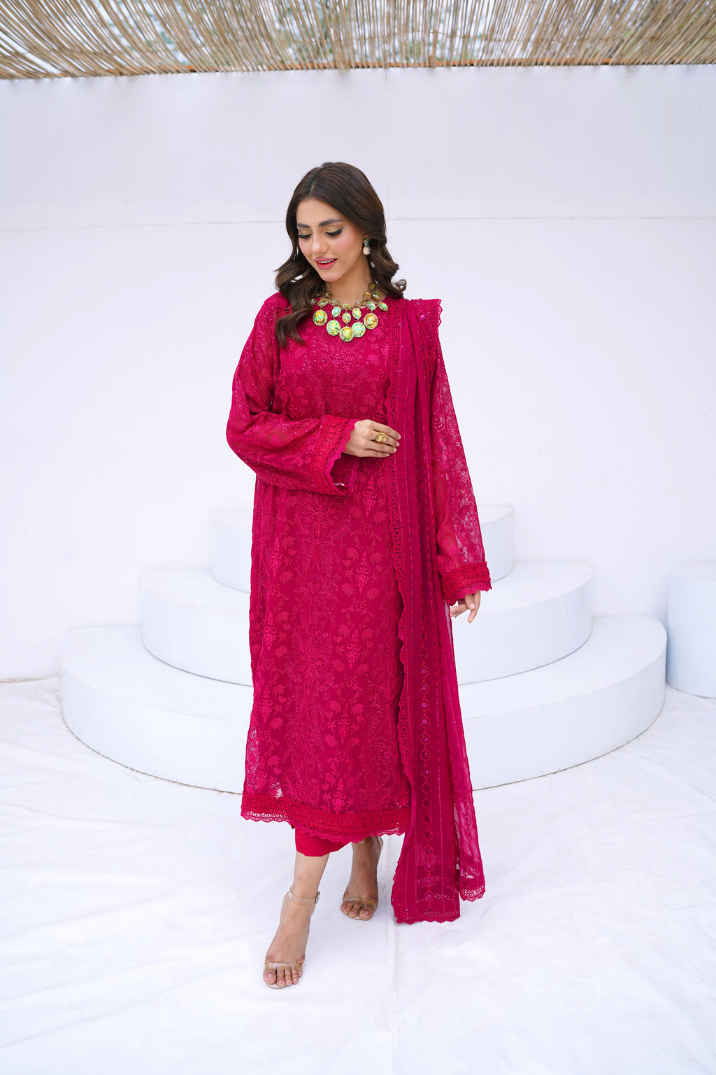 Deep Pink Long Shirt