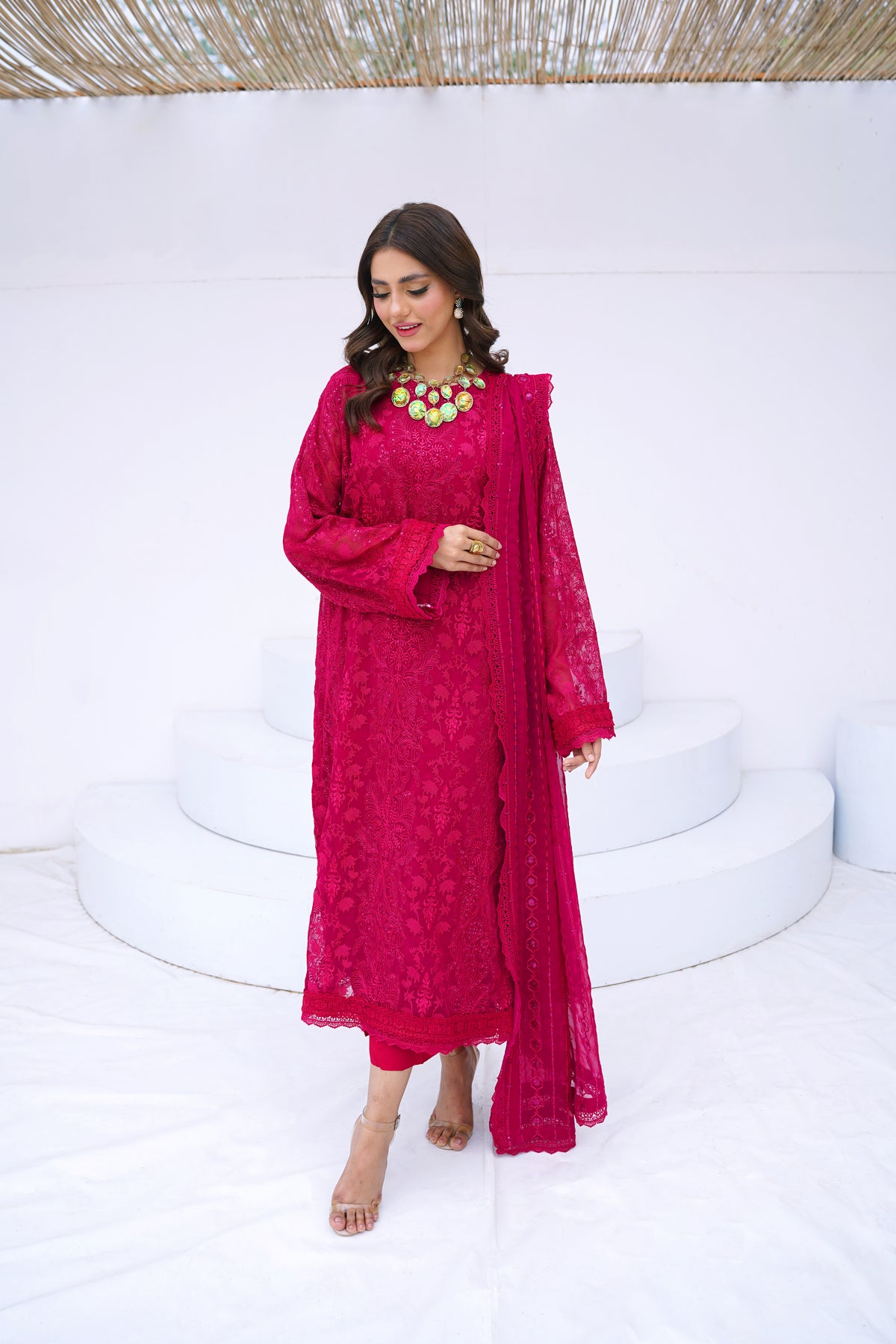 Deep Pink Long Shirt