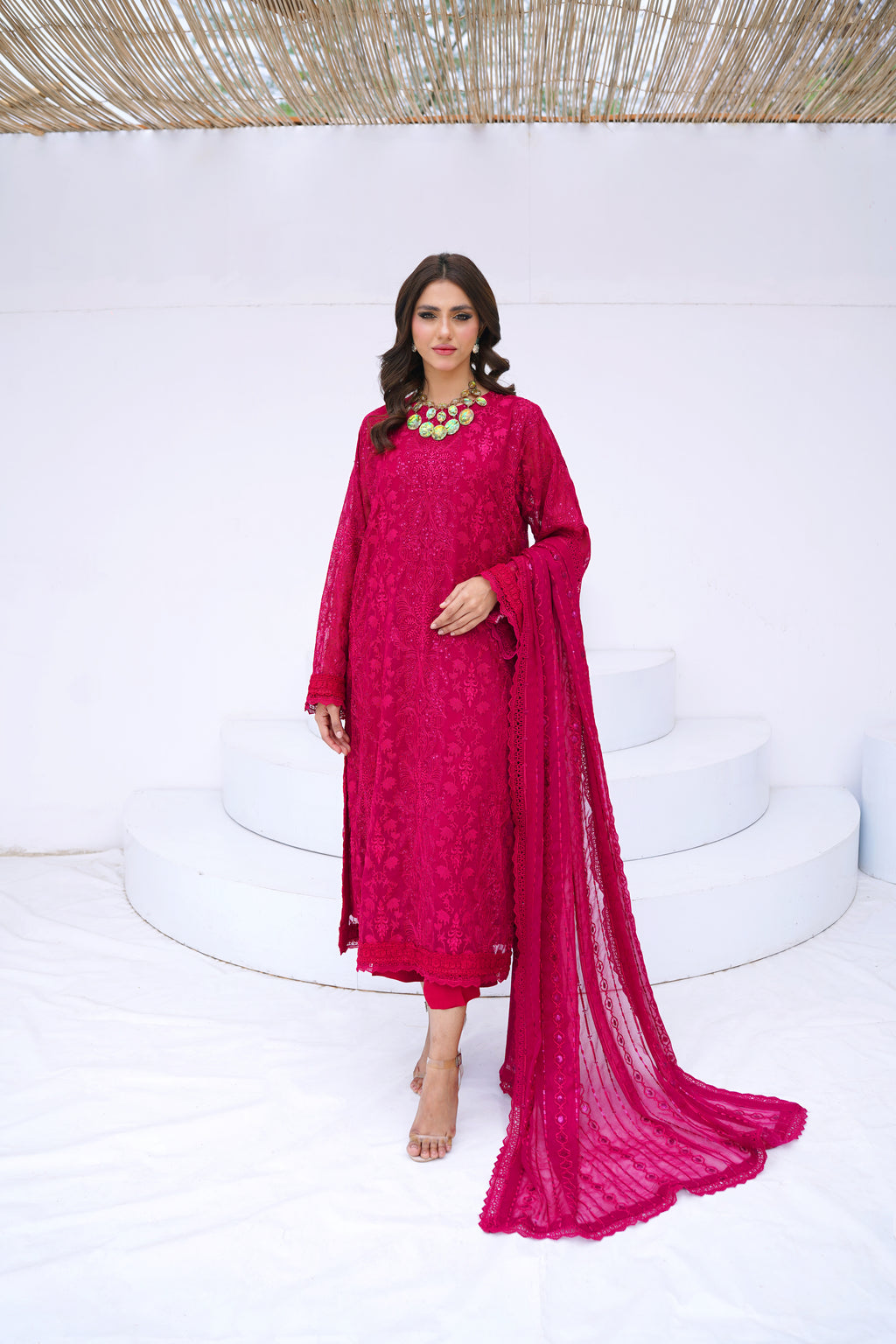 Deep Pink Long Shirt