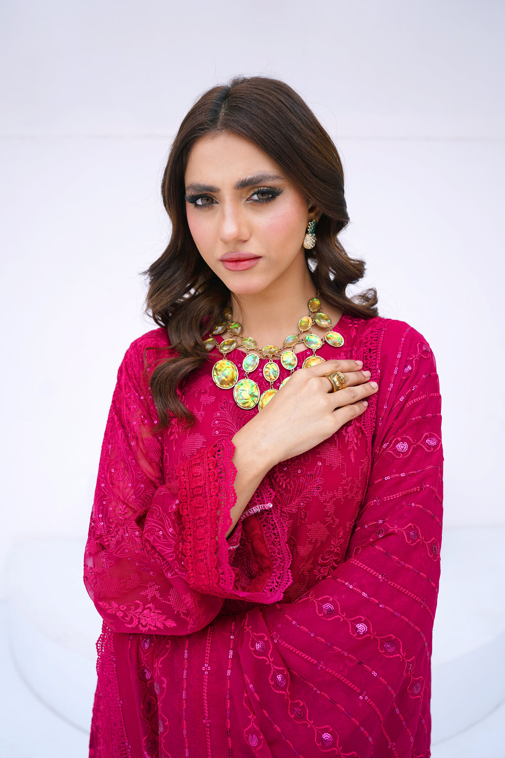 Deep Pink Long Shirt