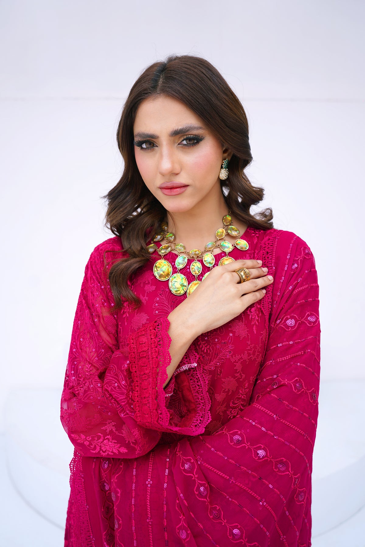 Deep Pink Long Shirt