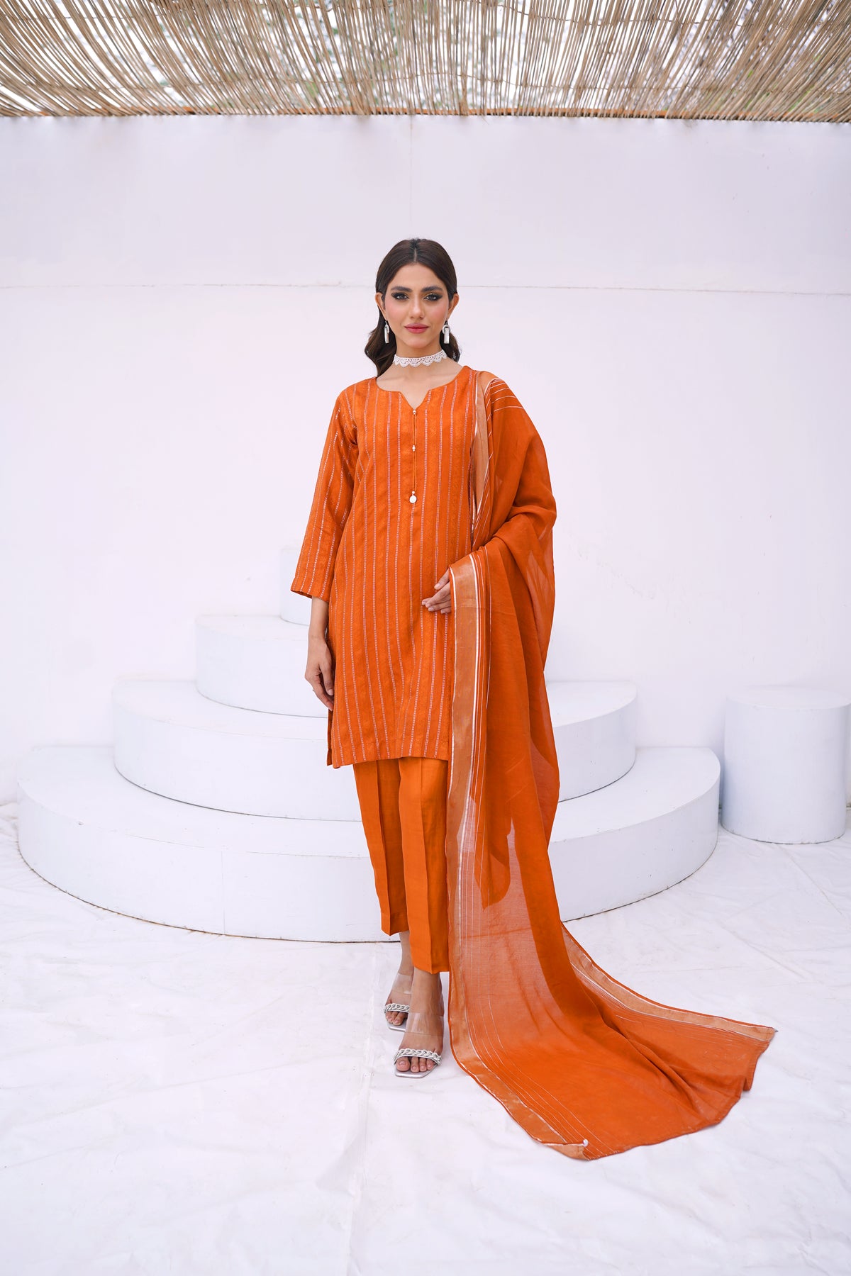 Rust Chiffon