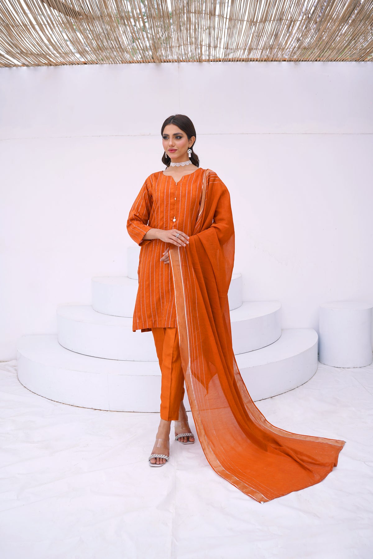 Rust Chiffon
