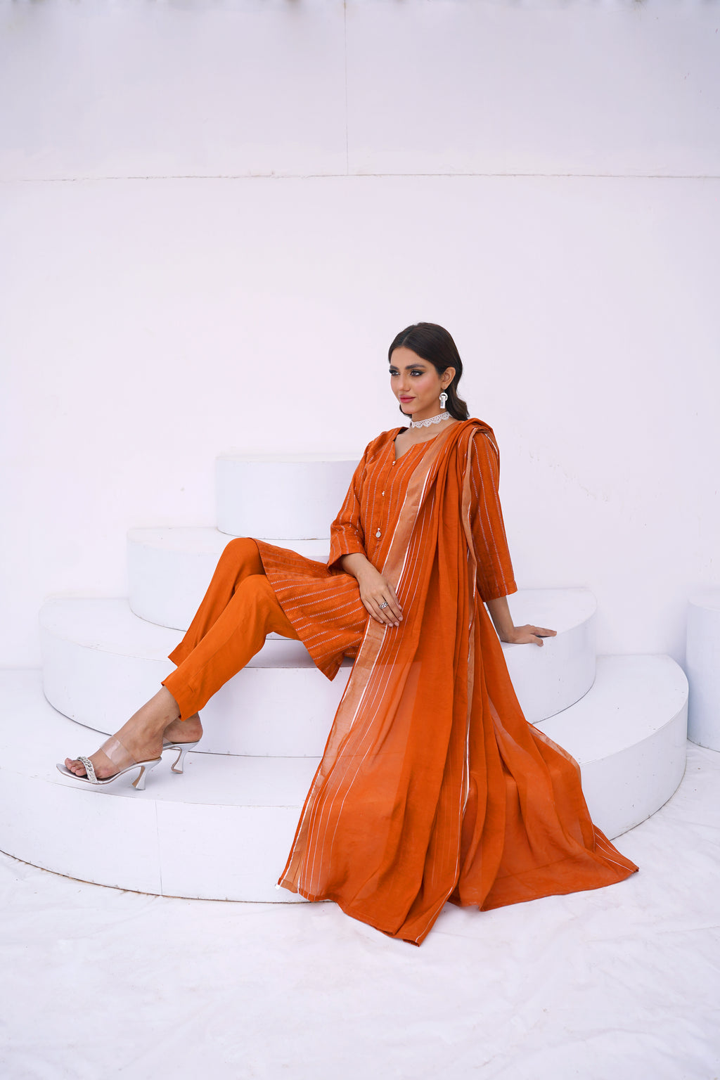 Rust Chiffon