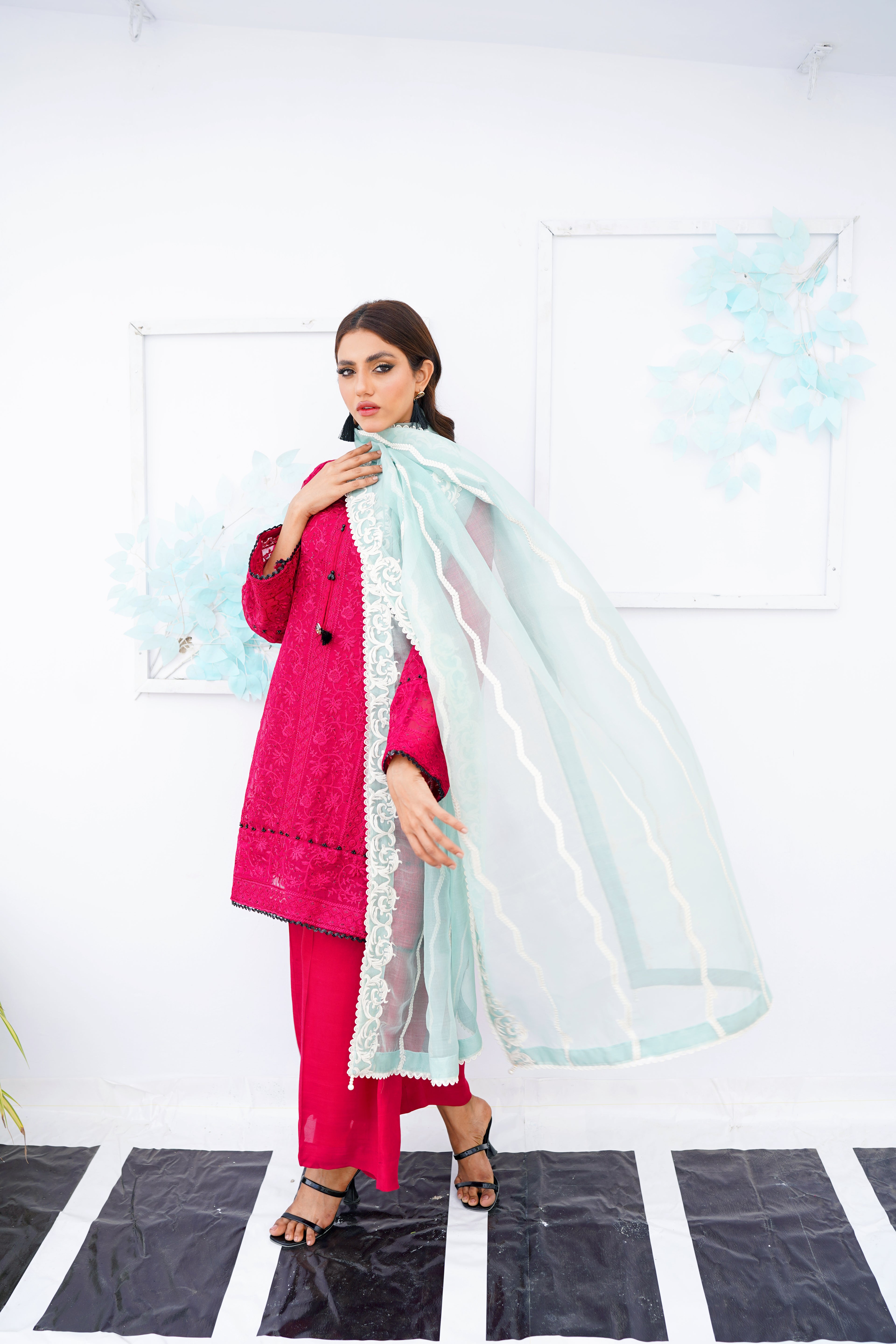 Deep Pink Peplum LP-2