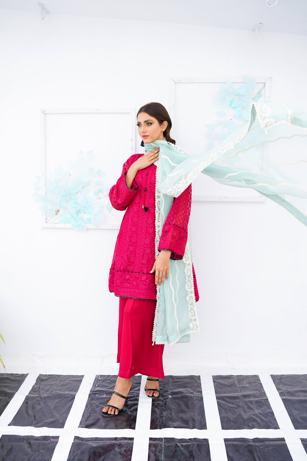 Deep Pink Peplum LP-2