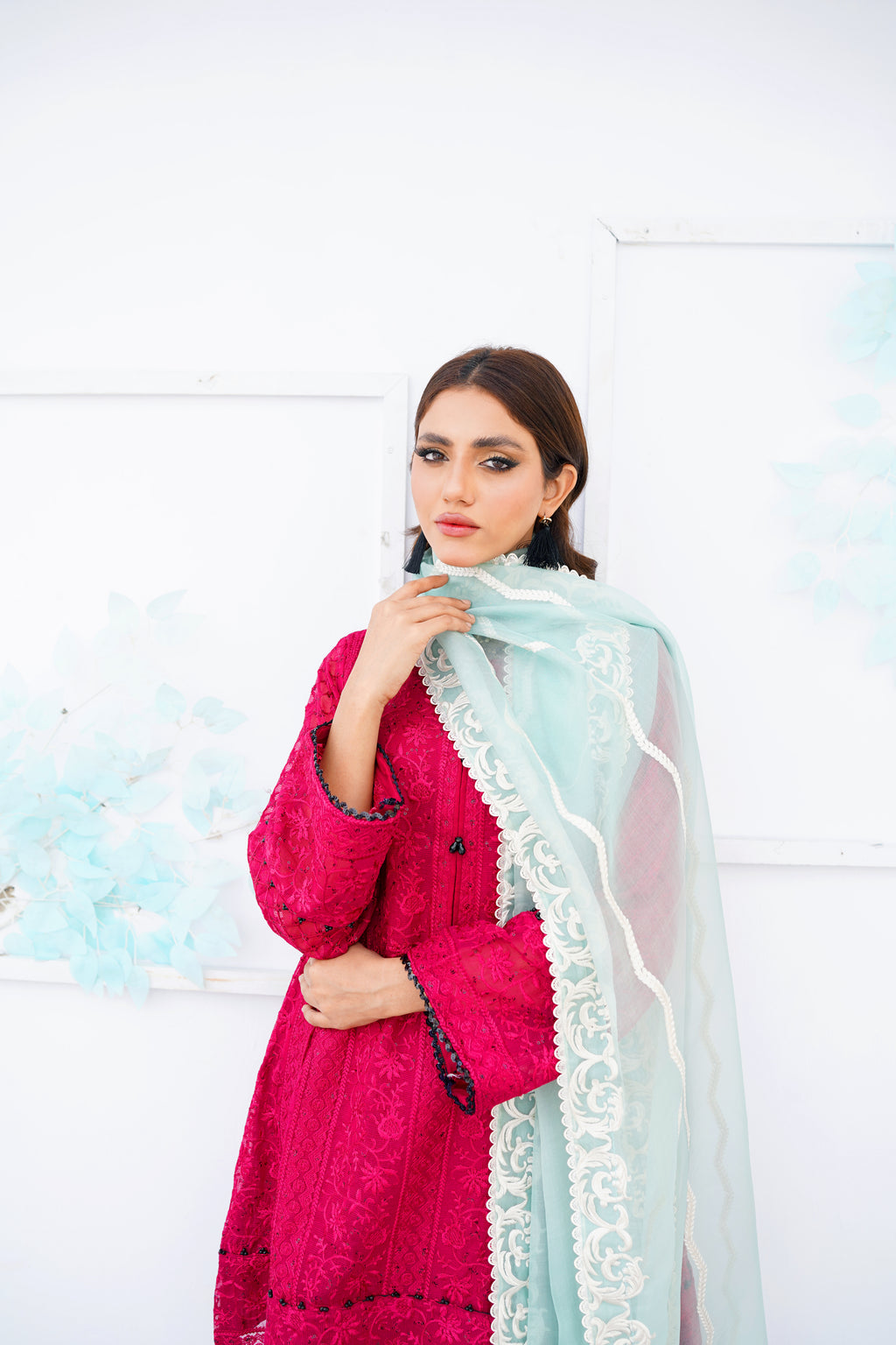 Deep Pink Peplum LP-2