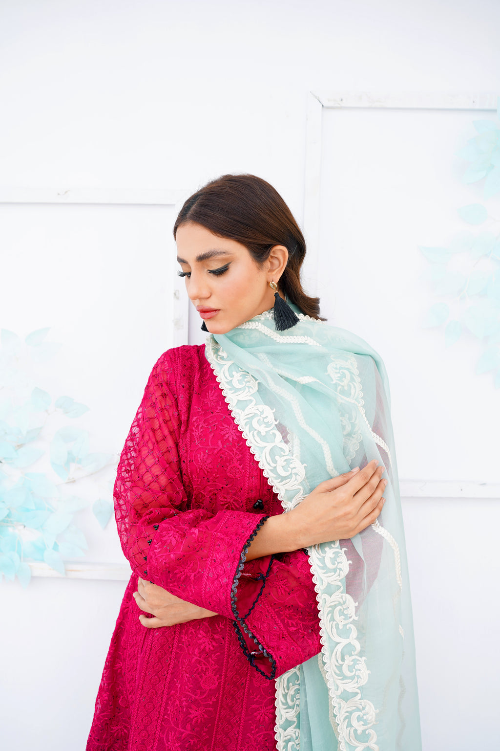 Deep Pink Peplum LP-2