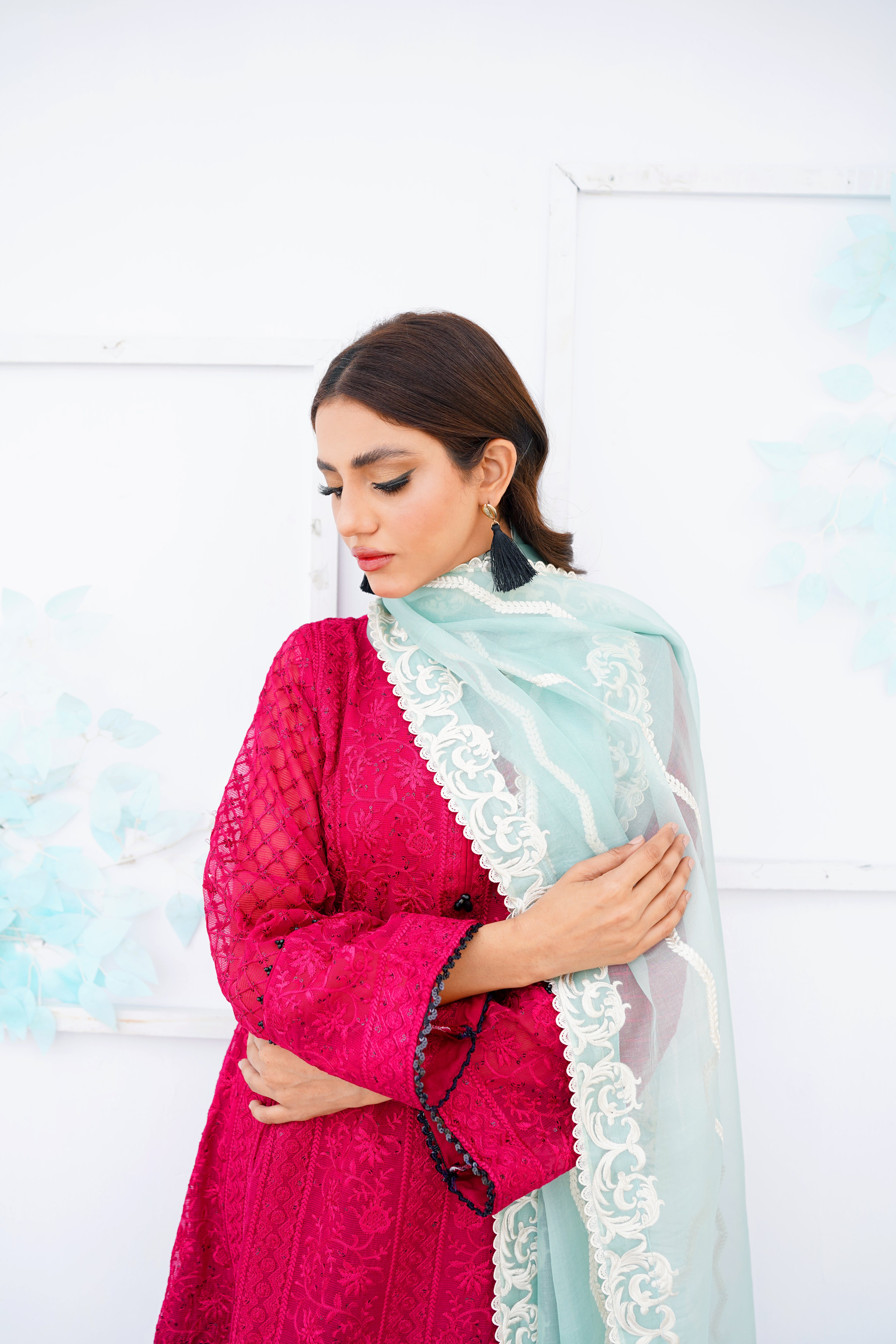 Deep Pink Peplum LP-2