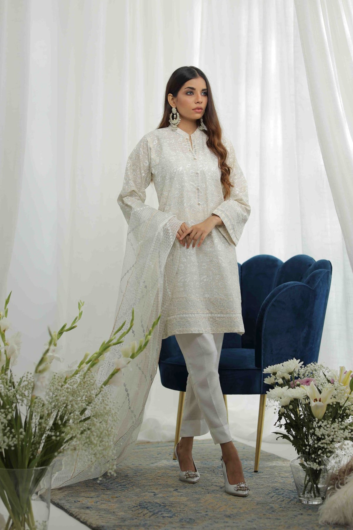 Chalk White Cotton