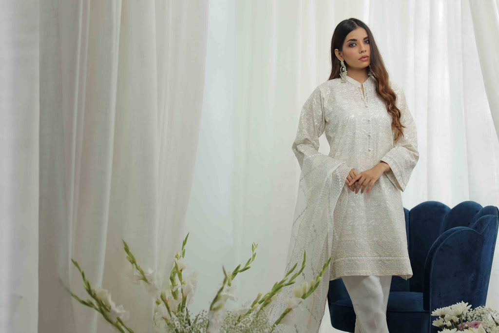 Chalk White Cotton