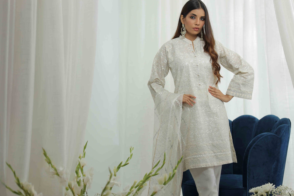 Chalk White Cotton