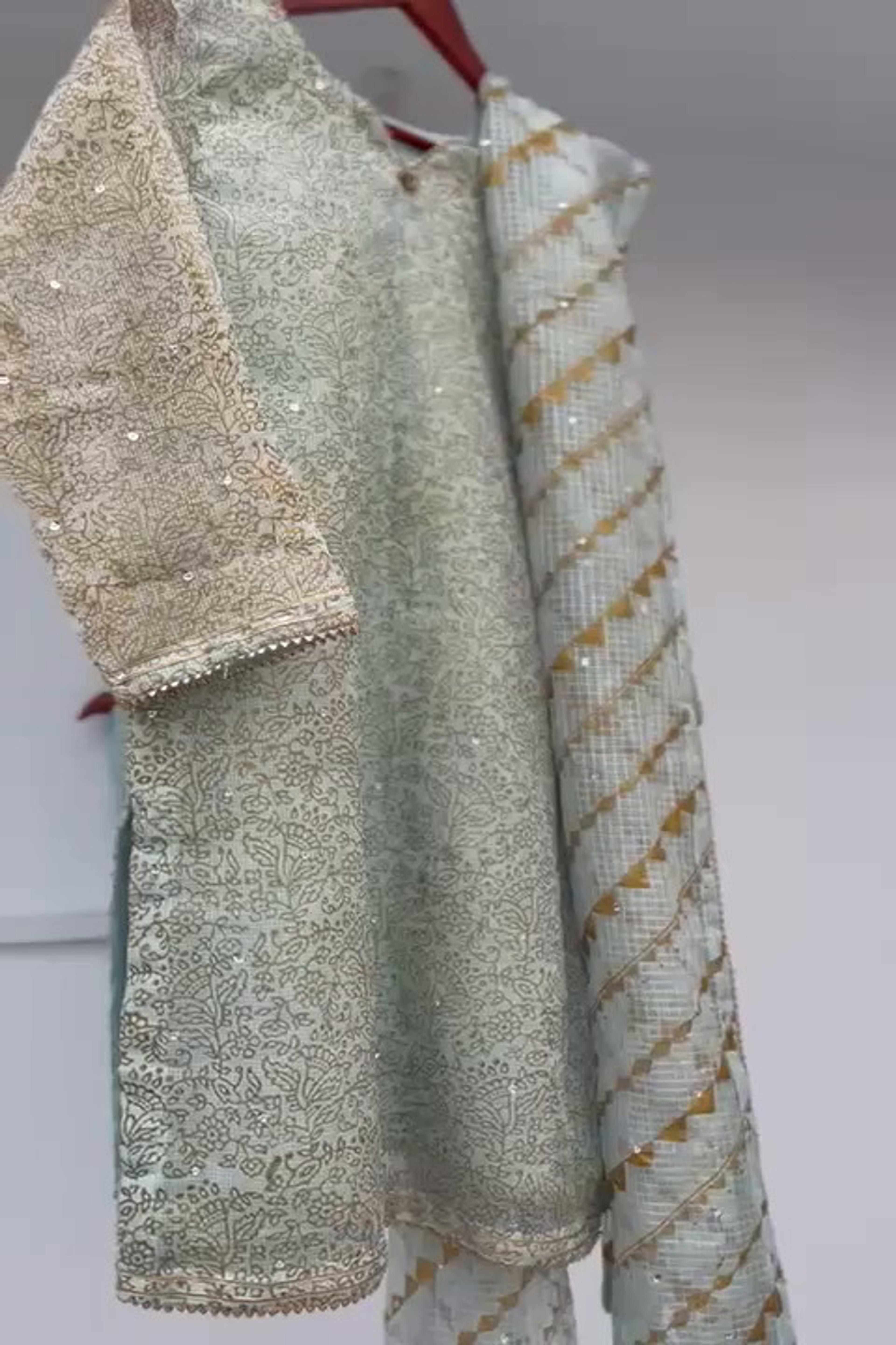 Ice Blue Kurta Set PW-6