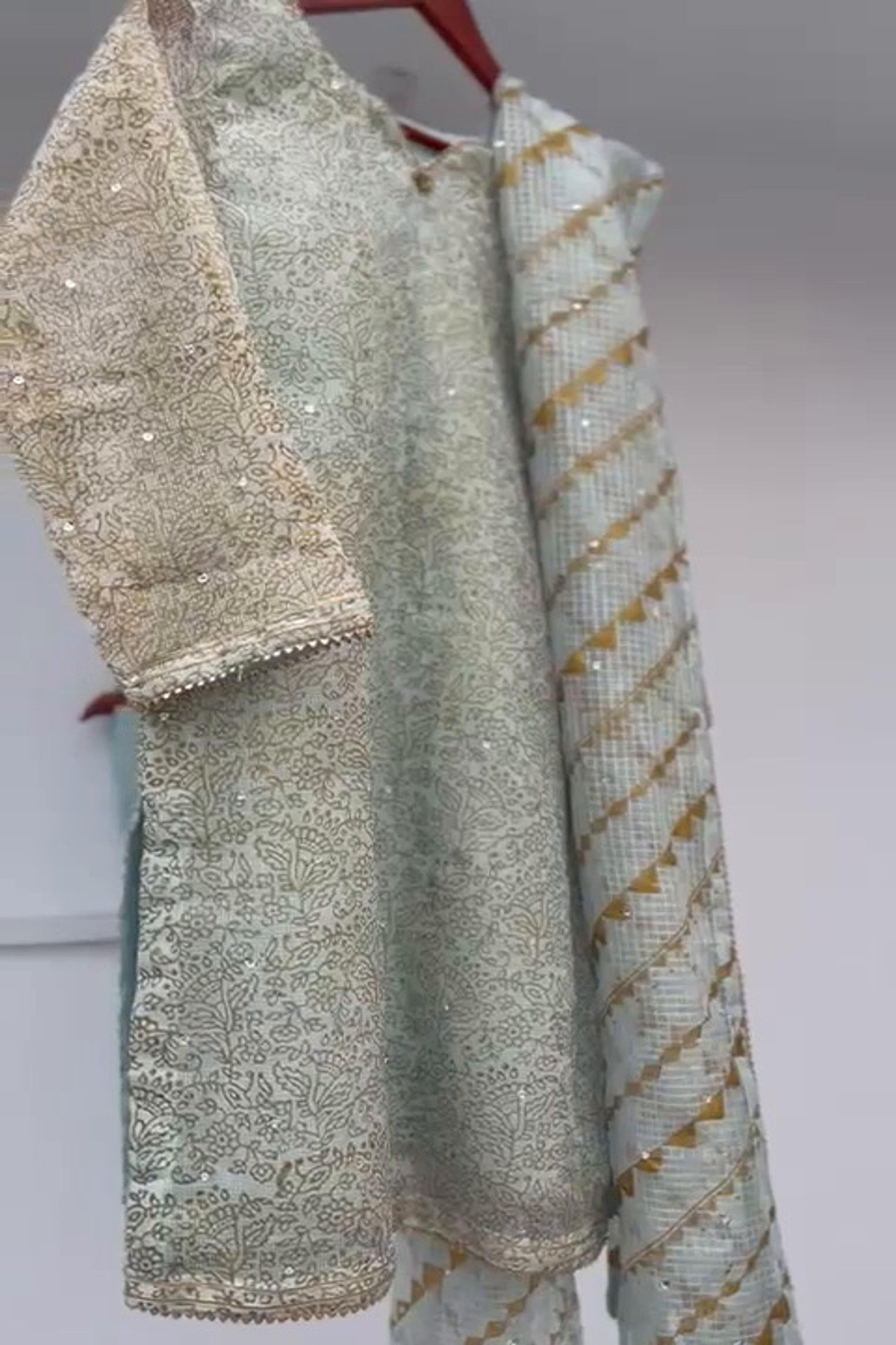 Ice Blue Kurta Set PW-6