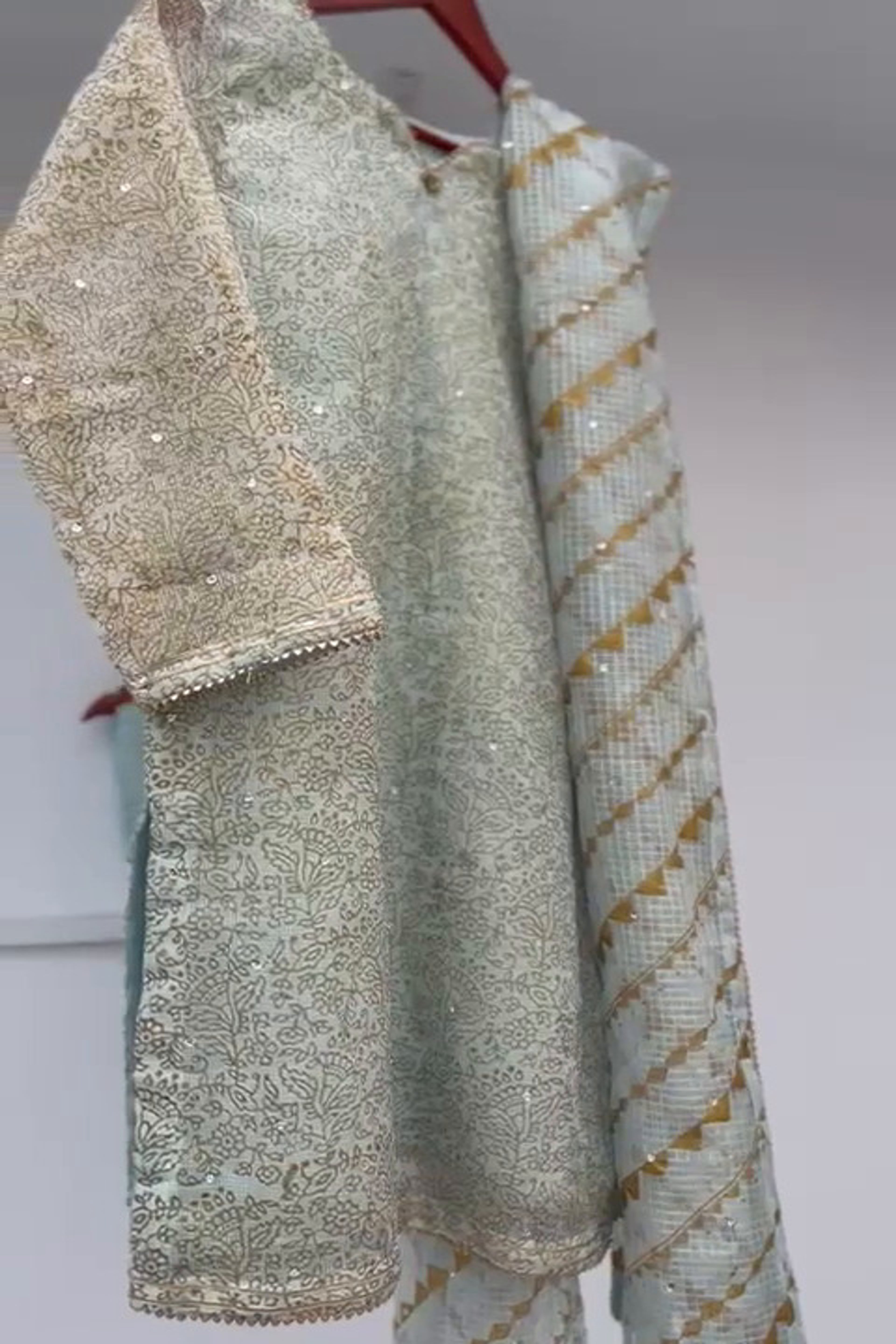 Ice Blue Kurta Set PW-6