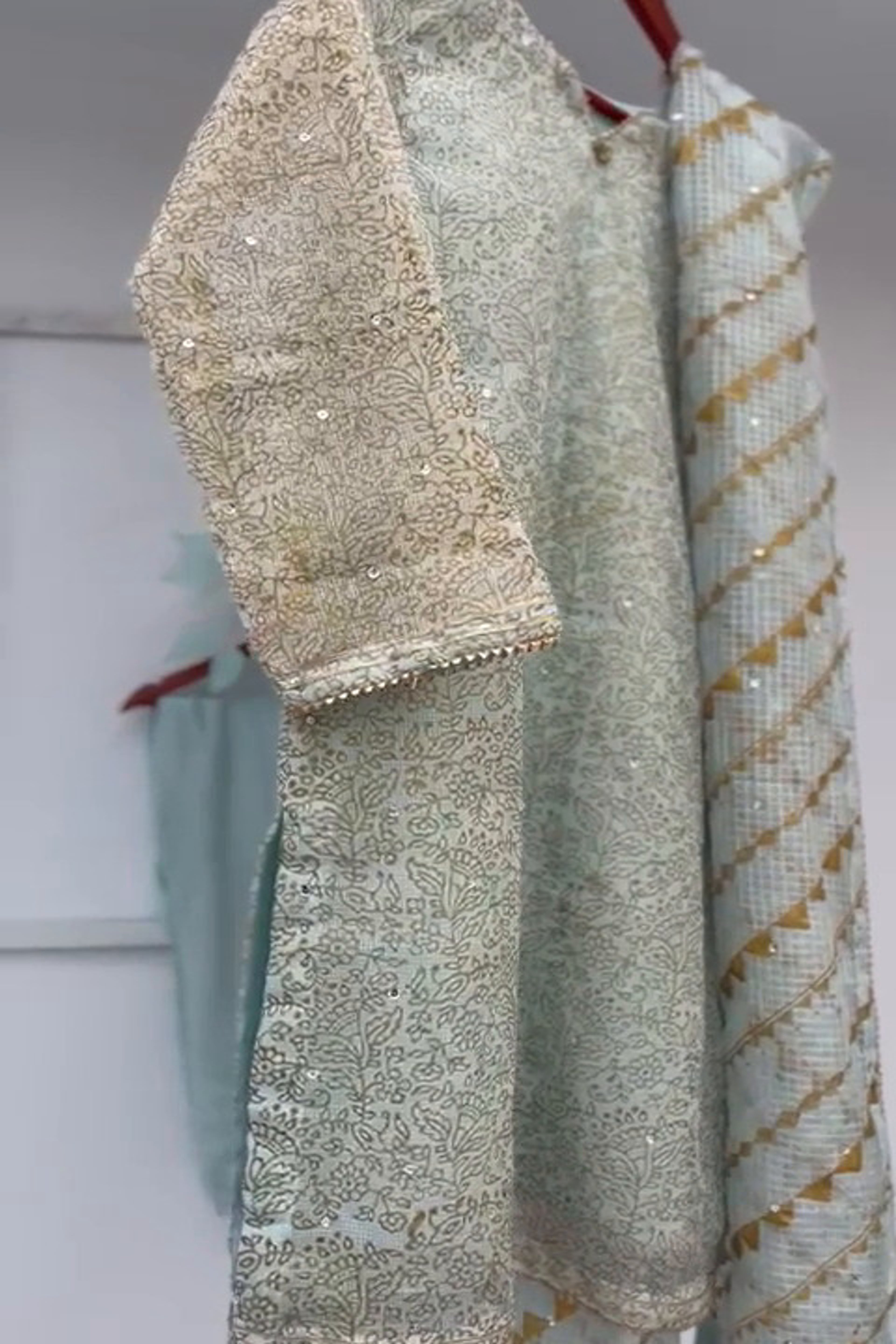 Ice Blue Kurta Set PW-6