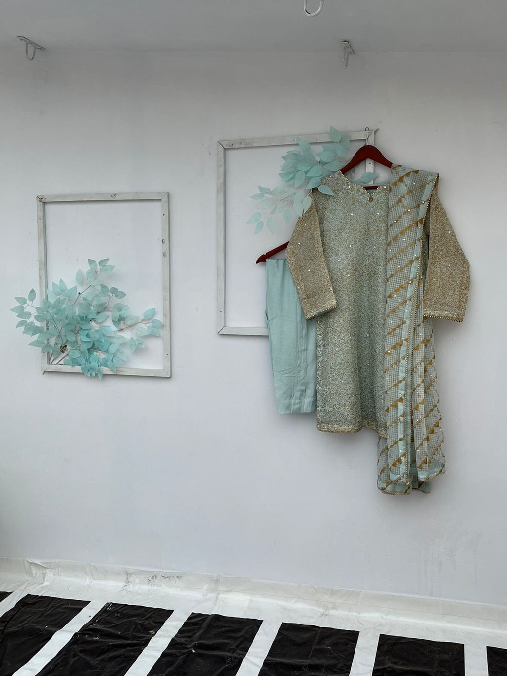 Ice Blue Kurta Set PW-6